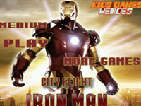 Iron Man City Flight